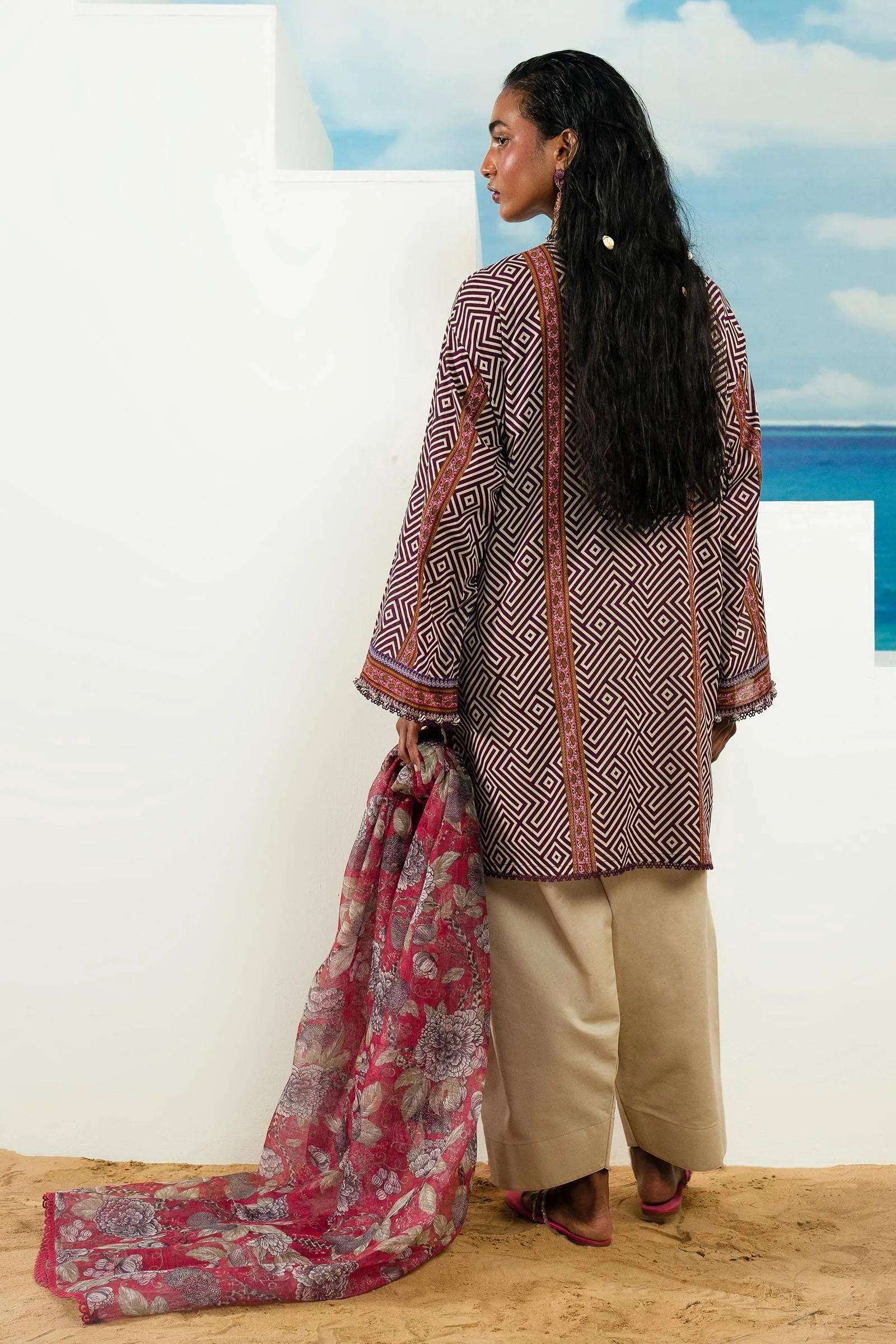 Sana Safinaz Summer Mahay Lawn Vol-2 – H242-017B-3DE