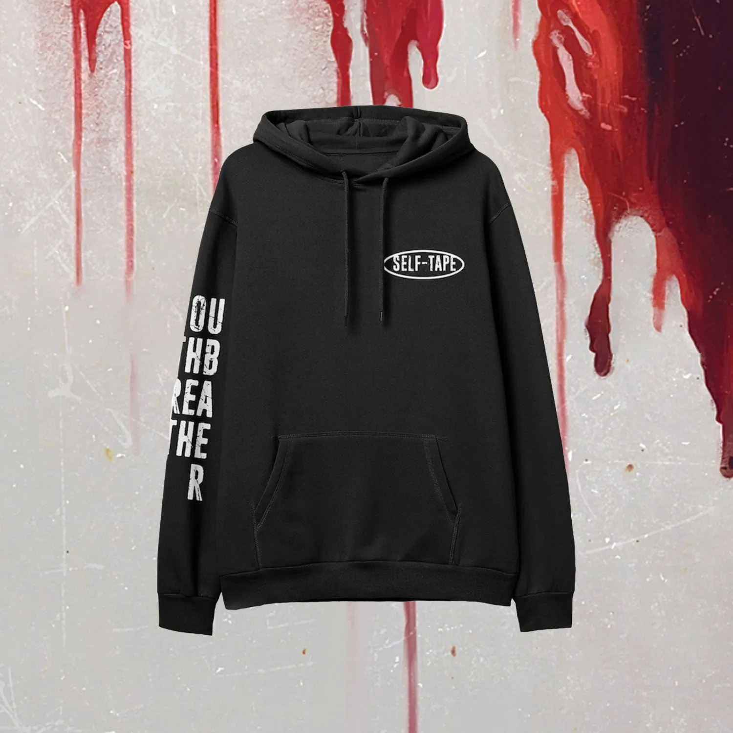 Self-Tape Black Pullover