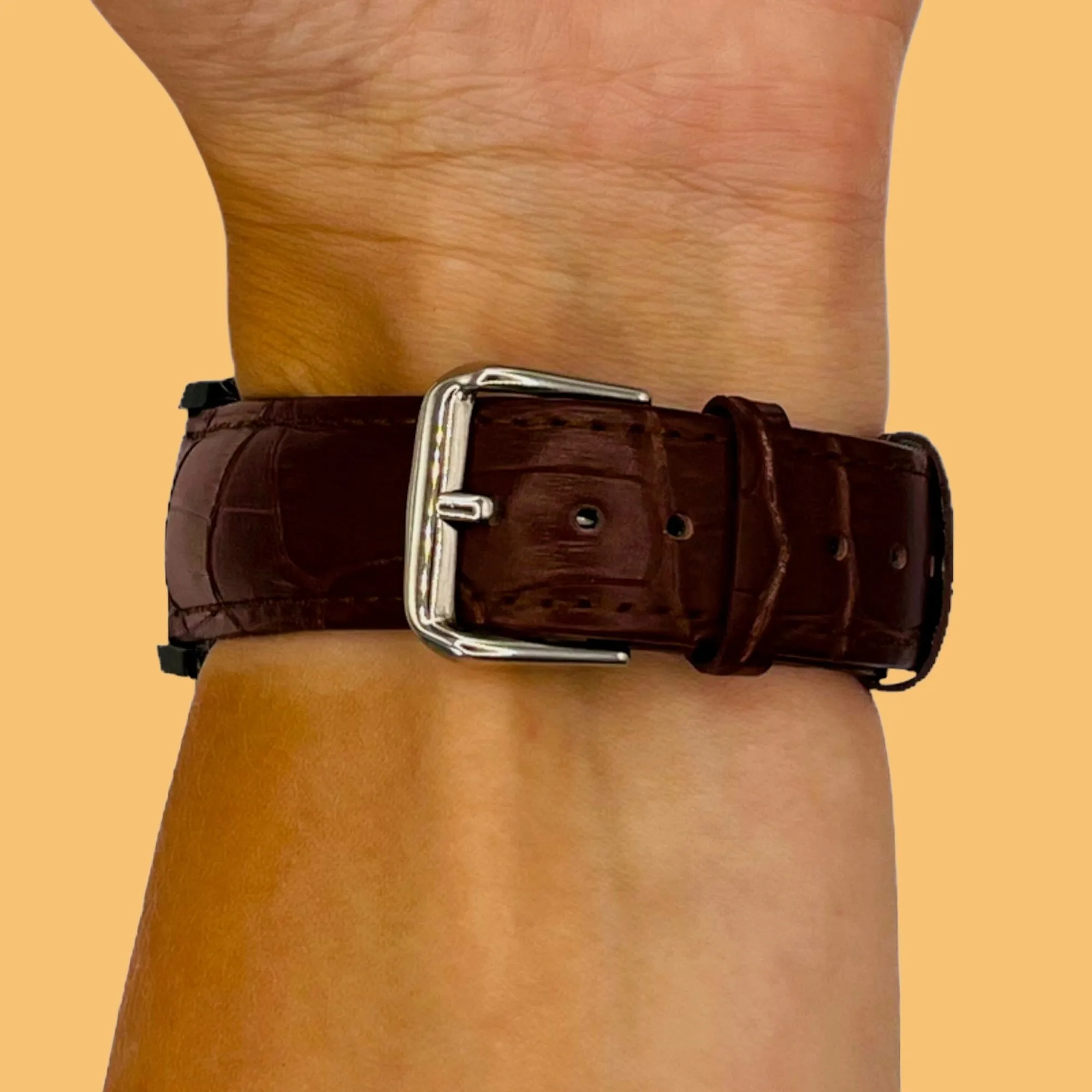 Snakeskin Leather Watch Straps Compatible with the Wenger 22mm Range