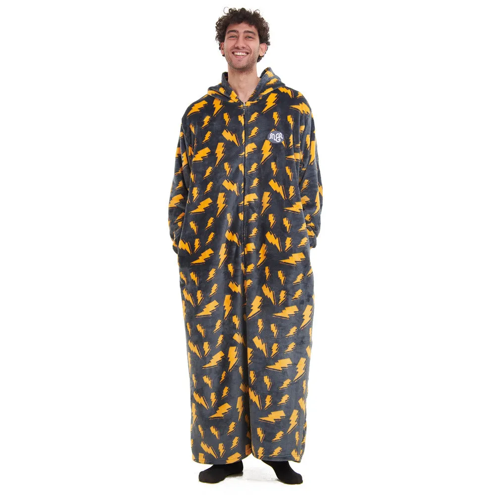 Snuggs Wearable Blanket Monk Dark Grey Bolt