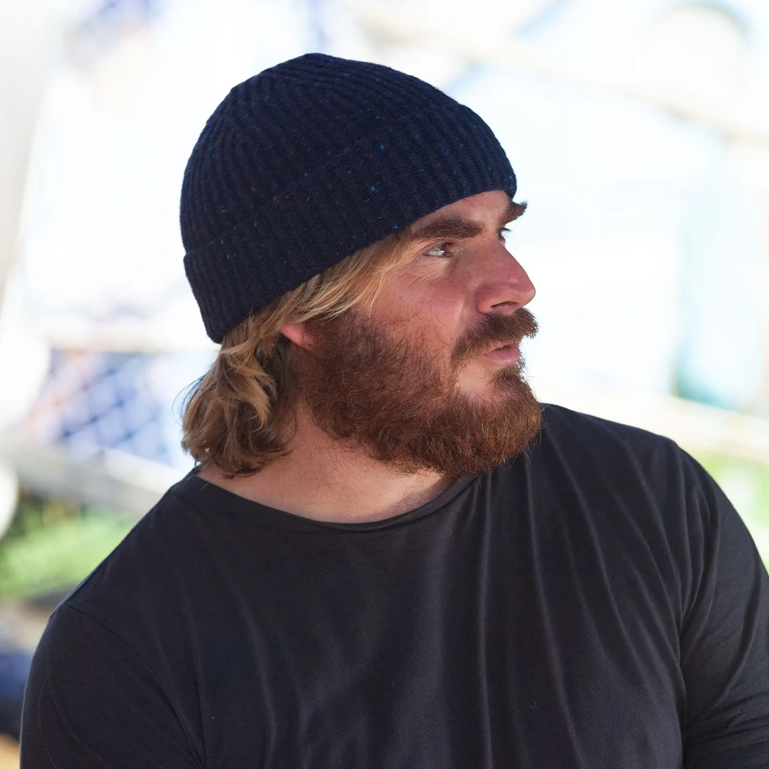 Soft Merino Beanie Slate