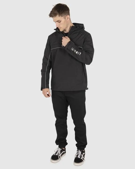 Unit 2022 Mens Jacket Spray Terrain Black