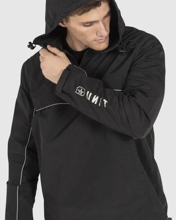 Unit 2022 Mens Jacket Spray Terrain Black