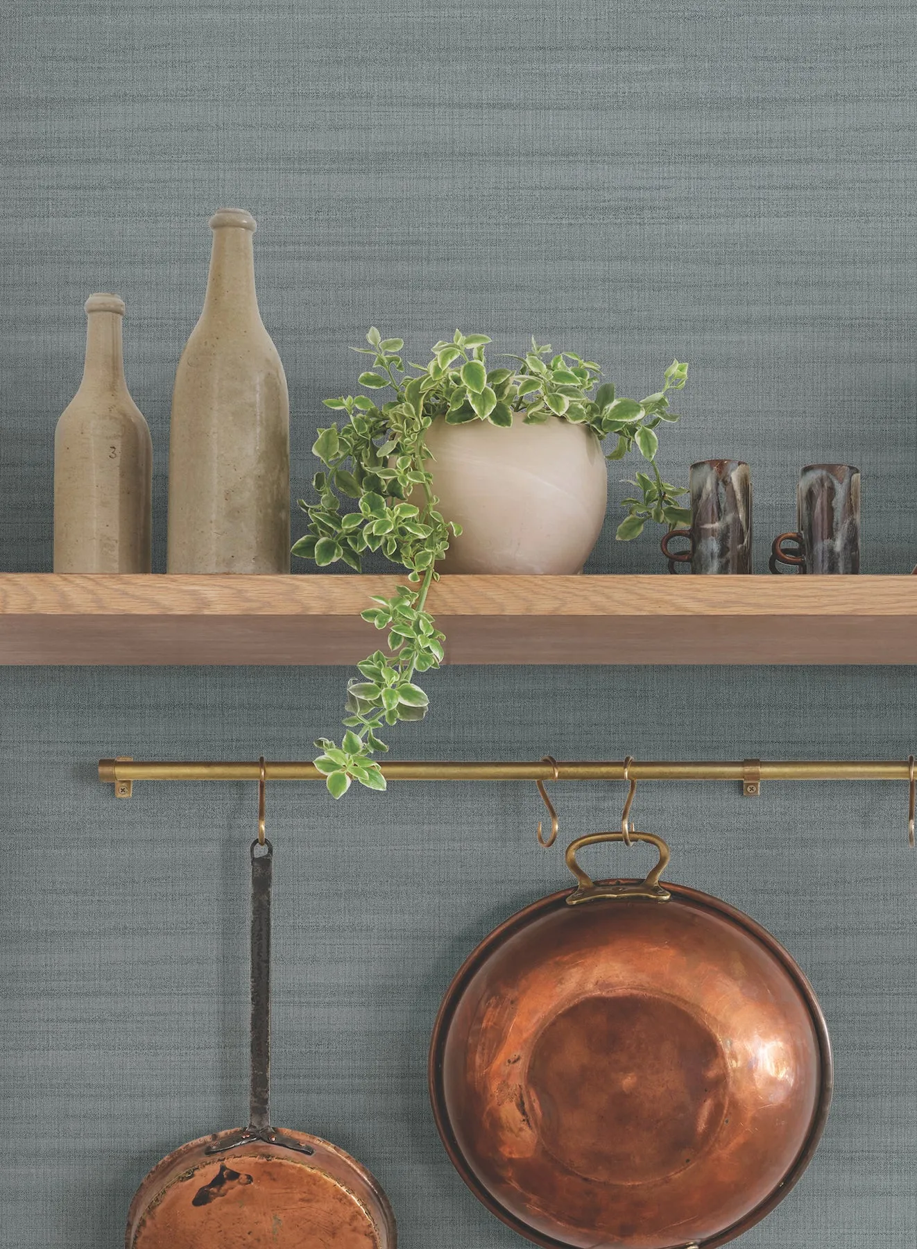 Washed Linen Wallpaper