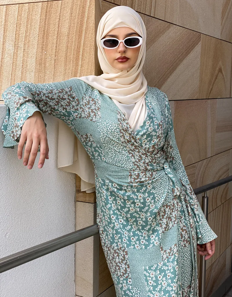 Chic Xima Wrap Dress - Elegant and Versatile Womens Fashion