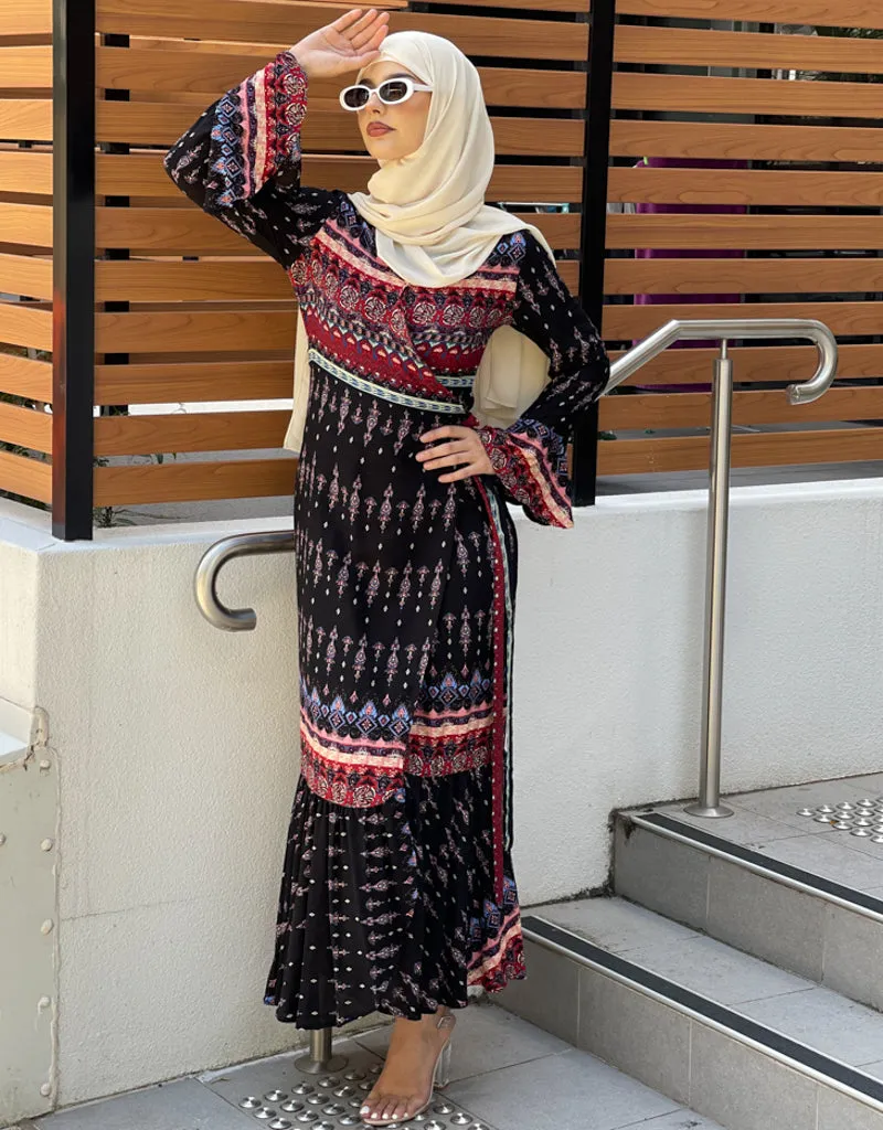 Chic Xima Wrap Dress - Elegant and Versatile Womens Fashion