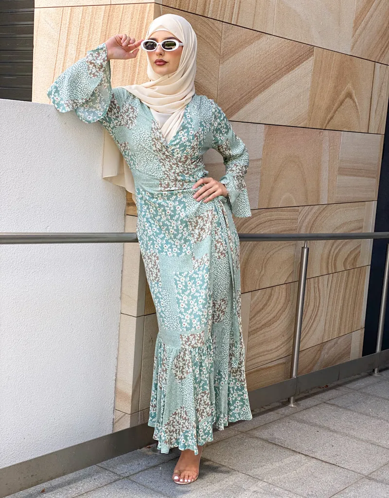 Chic Xima Wrap Dress - Elegant and Versatile Womens Fashion